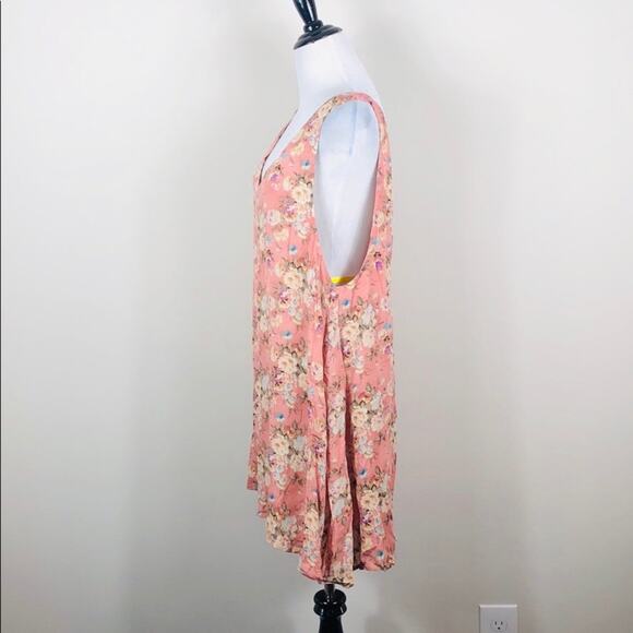 Somedays Lovin Dress Pink Floral M - Picture 2 of 3